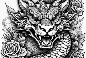 yakuza tattoo dragon teddy bear tattoo idea