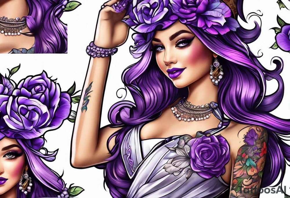 I purple you tattoo idea