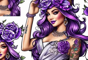 I purple you tattoo idea