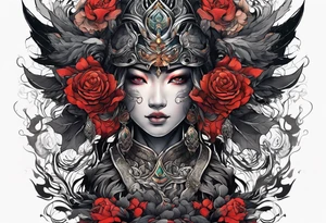 overcoming inner demons 
suffering and finding light through the darkness
self-respect tattoo idea