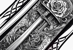 sword tattoo for back

with words memento mori tattoo idea