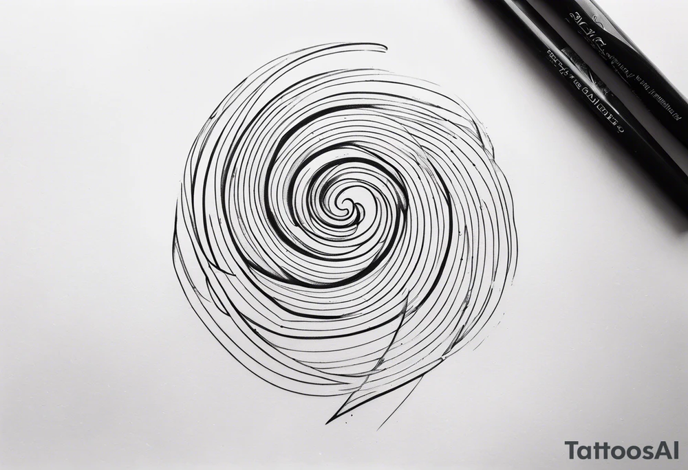 Spiral galaxy tattoo idea