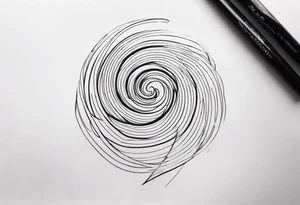 Spiral galaxy tattoo idea