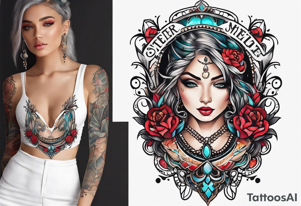 STERNUM tattoo idea