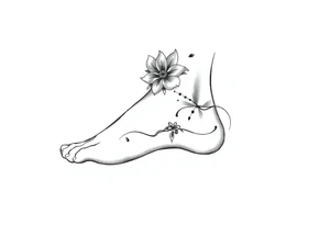 ankle tattoo on the ankle tattoo idea