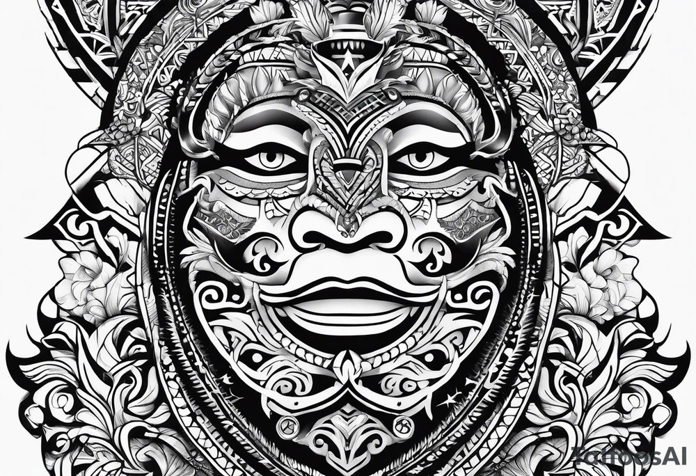 maui Polynesian hook tattoo tattoo idea
