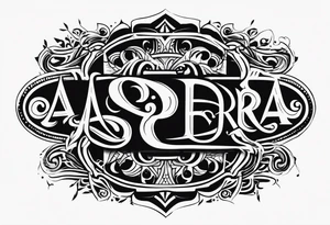 Nec Aspera Terrent tattoo idea