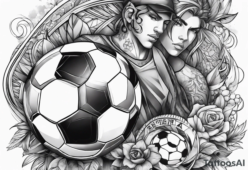 Soccer tattoo idea