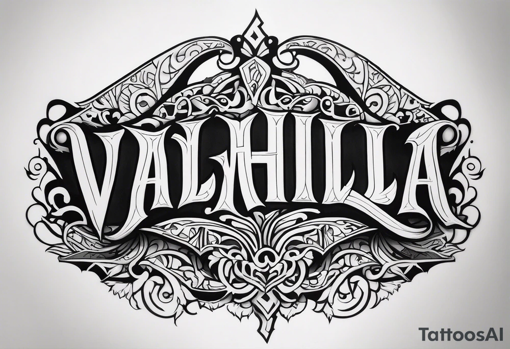 Valhalla tattoo idea