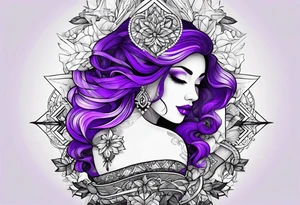 I purple you means I love you tattoo idea