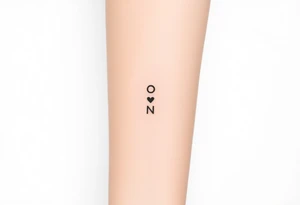 A small ";" symbol tattoo idea