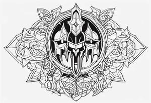 Morior invictus tattoo idea