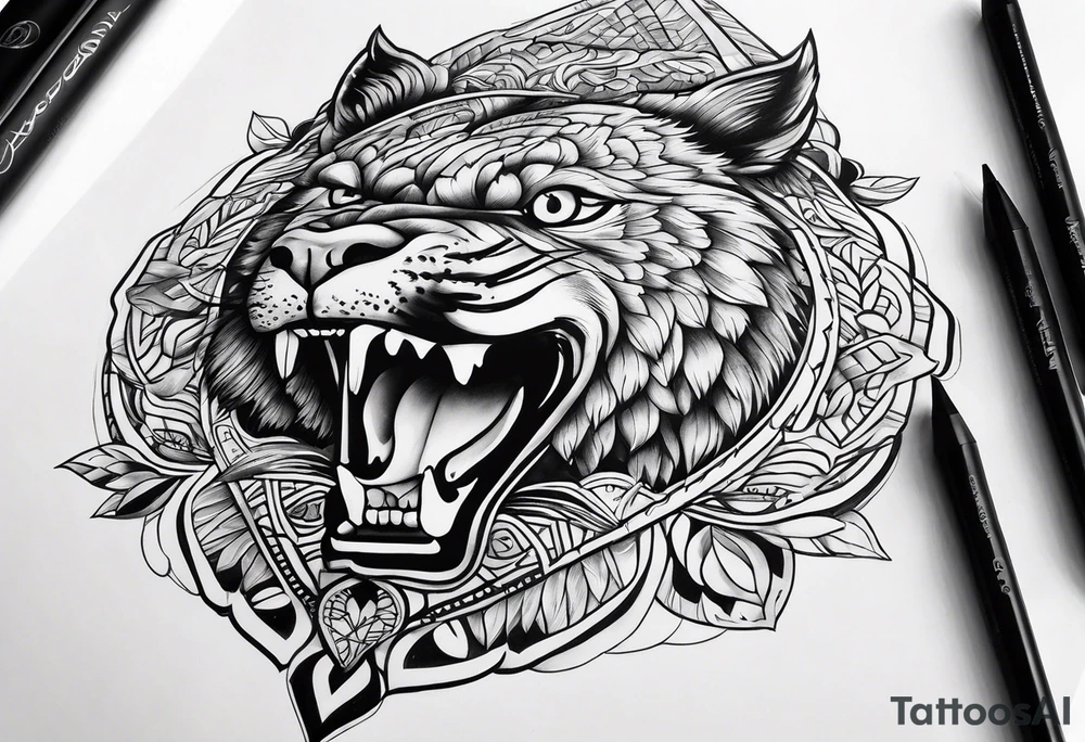 Pres canario tattoo idea
