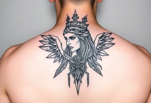 Strong, queen, warrior, survivor tattoo idea