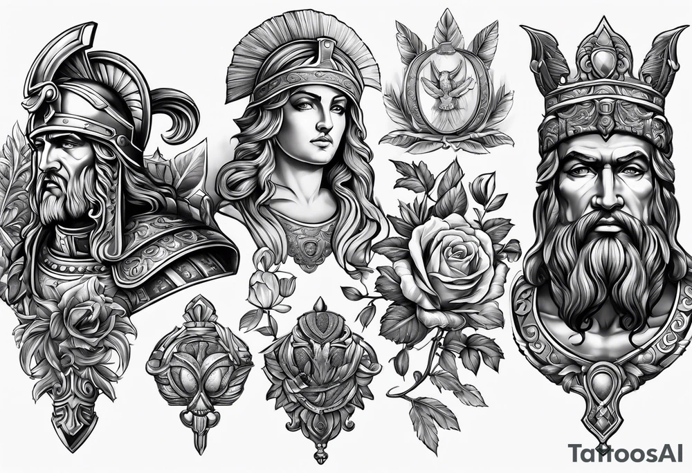 Roman Empire tattoo idea