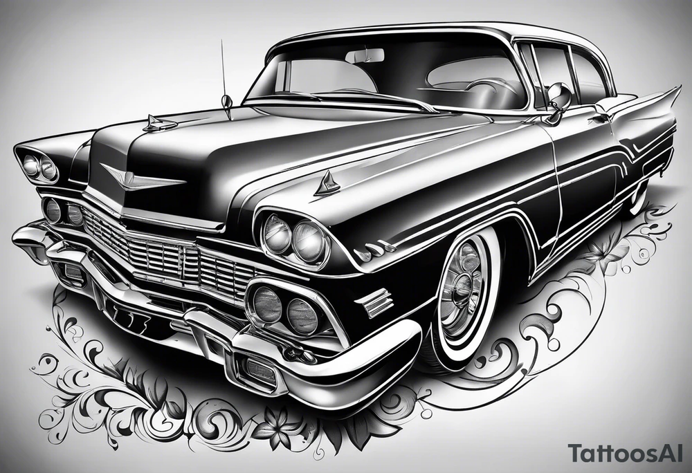 Lowrider tattoo idea