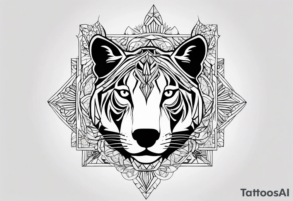 animals footprints tattoo idea