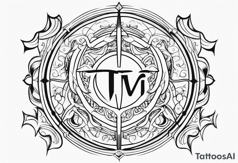 Gemini taurus zodiac signs combined tattoo idea
