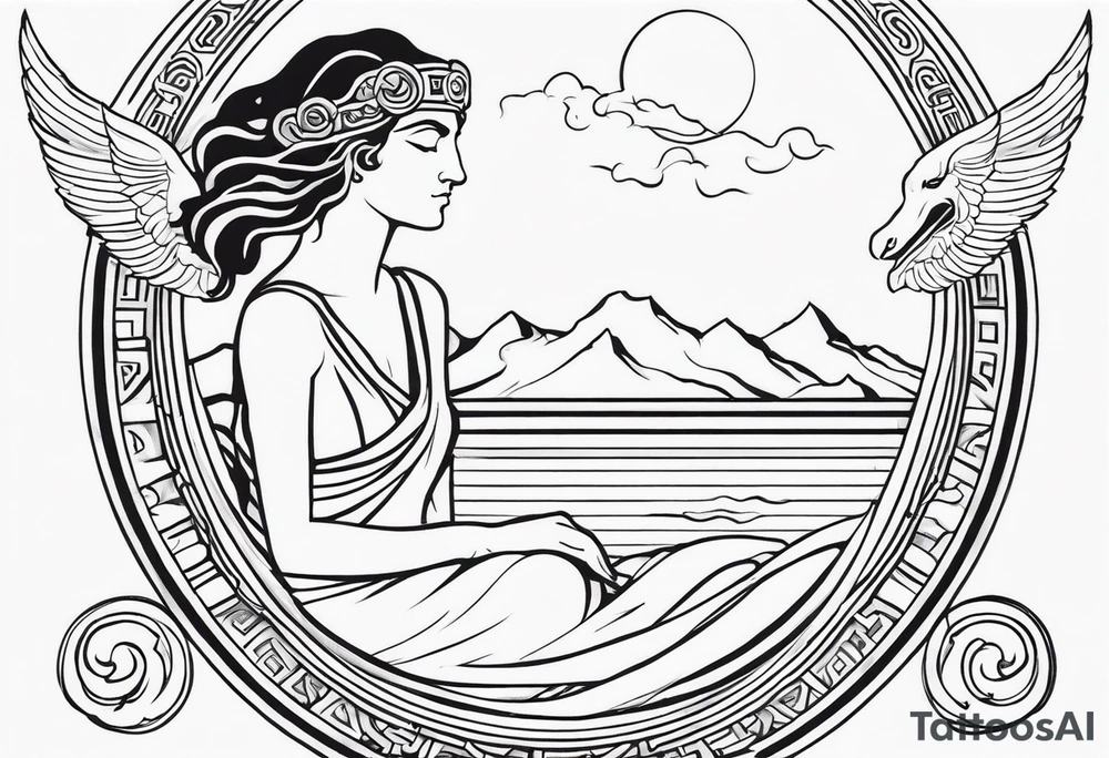 Greek mythology tattoo idea