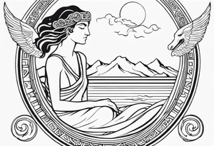 Greek mythology tattoo idea