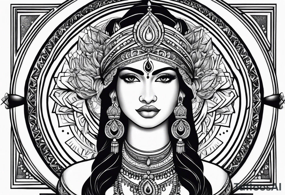 Parvati valley tattoo idea