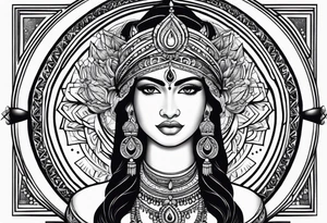 Parvati valley tattoo idea