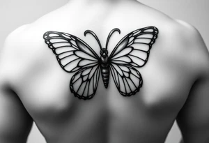 aries zodiac sign turned into a butterfly with the names terri and justo incorporated. add cat reference too tattoo idea