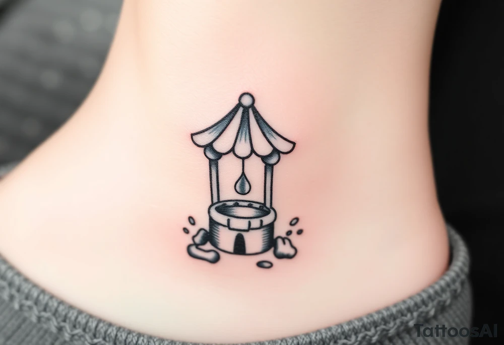 Wishing well tattoo idea