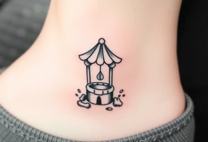 Wishing well tattoo idea