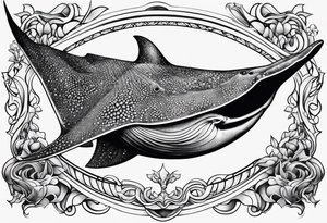 Stingray tattoo idea