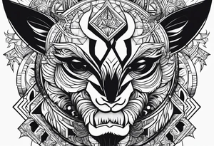 strength tattoo idea