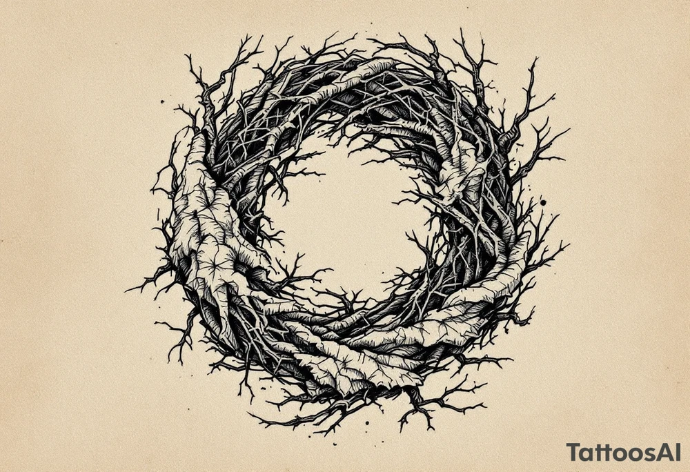 The circle of life tattoo idea