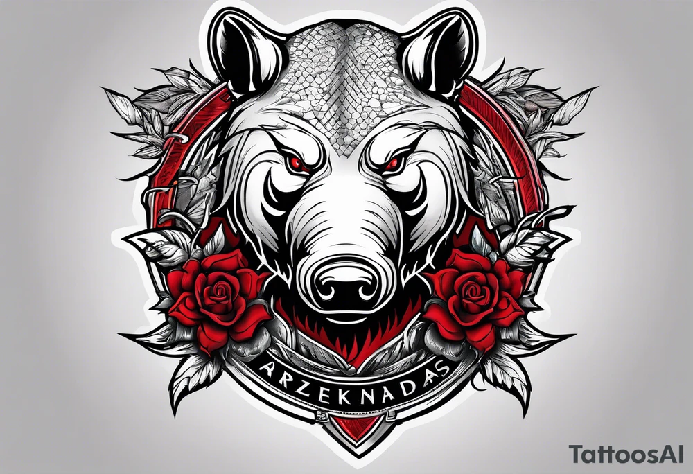 Arkansas razorbacks tattoo idea