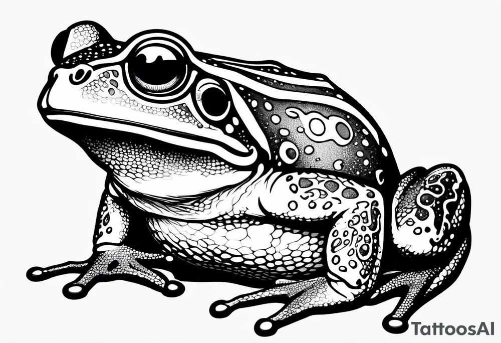 frog tattoo idea