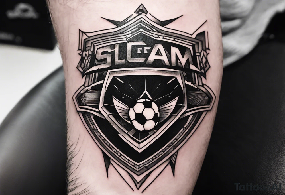 on the hand for a 30 year old guy who loves sports and football tattoo idea