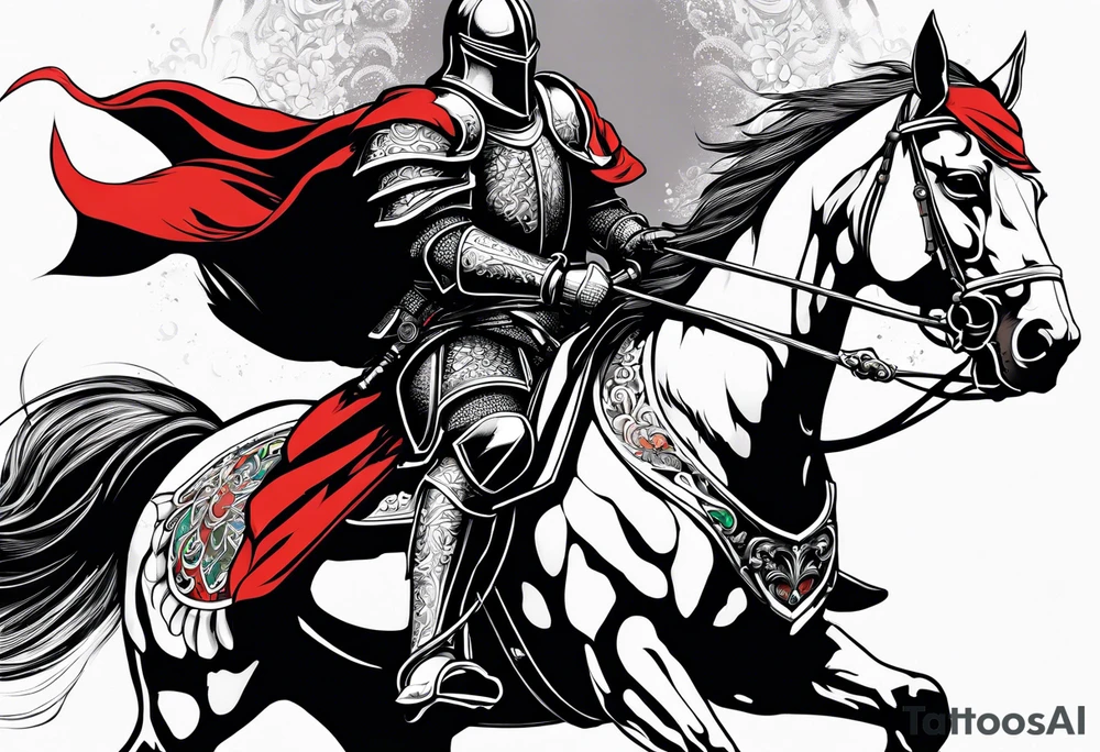 Knight tattoo idea