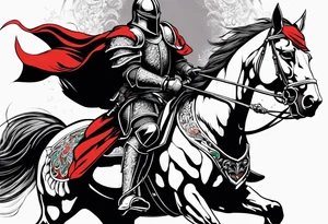 Knight tattoo idea