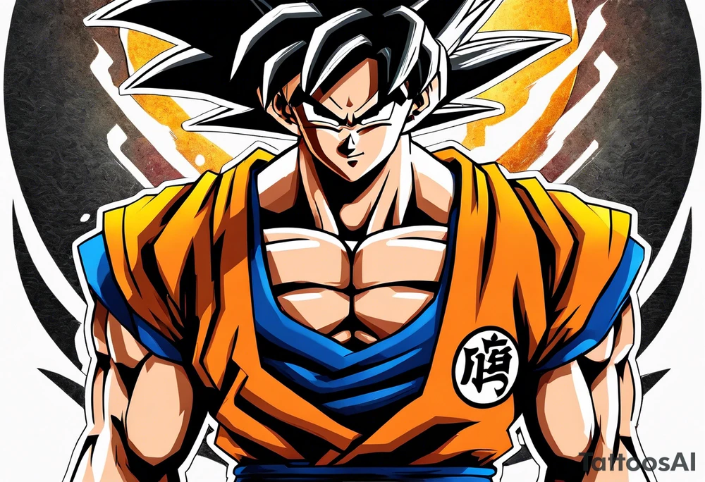 Son Goku tattoo idea