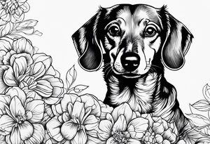 Dashchund tattoo idea
