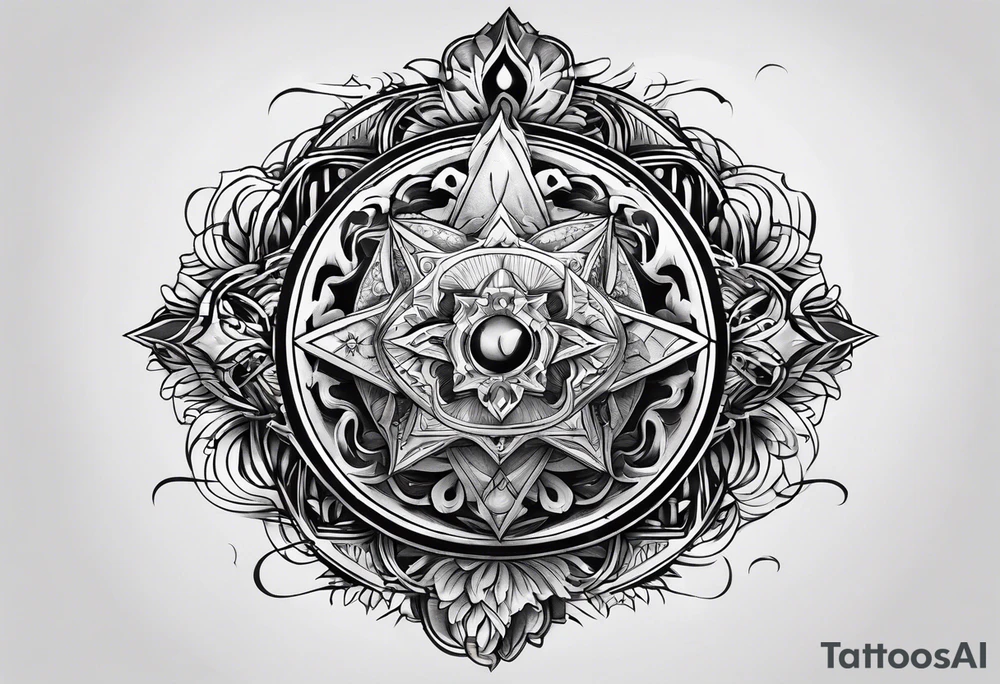 Aegisjalmur tattoo idea