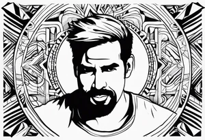 Can you create something small from the producer Eli Roth: from cabin fever tattoo idea