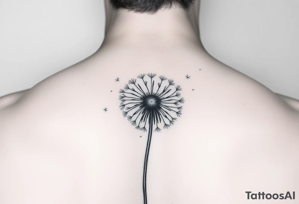 Dandelion tattoo idea