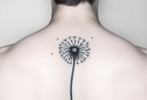 Dandelion tattoo idea