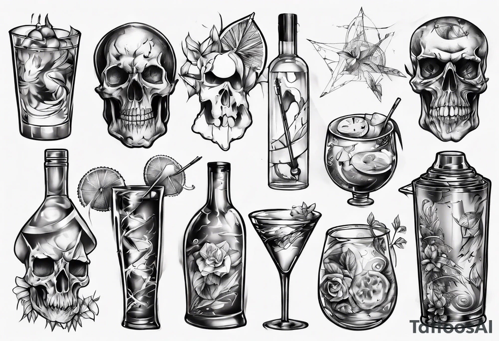 Mixology tattoo idea