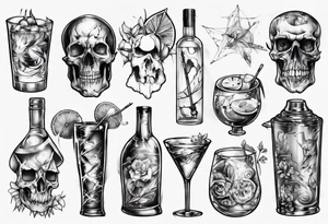 Mixology tattoo idea