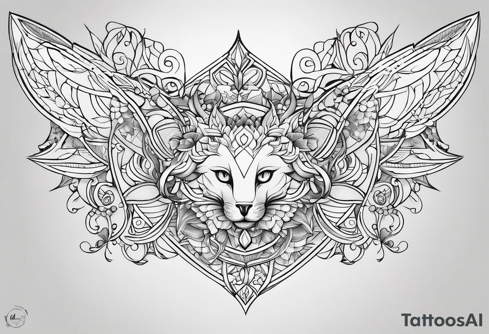 Felicity Aries Dubbo tattoo idea