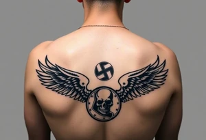 generate tattoos that are exactly similar to nazi prison gang ones, no imperfections and PNG format, no body, just black and white. tattoo idea