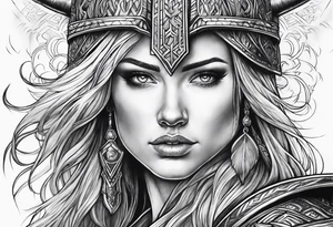 Valhalla lightning tattoo idea
