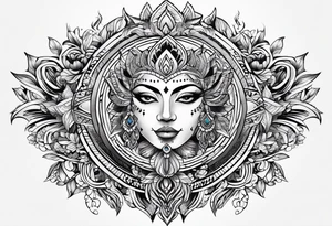 Végétale arm tattoo idea