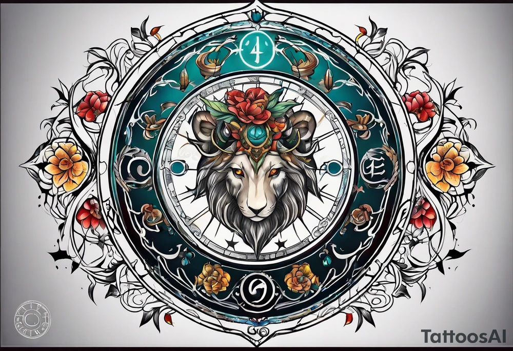 Zodiac tattoo idea